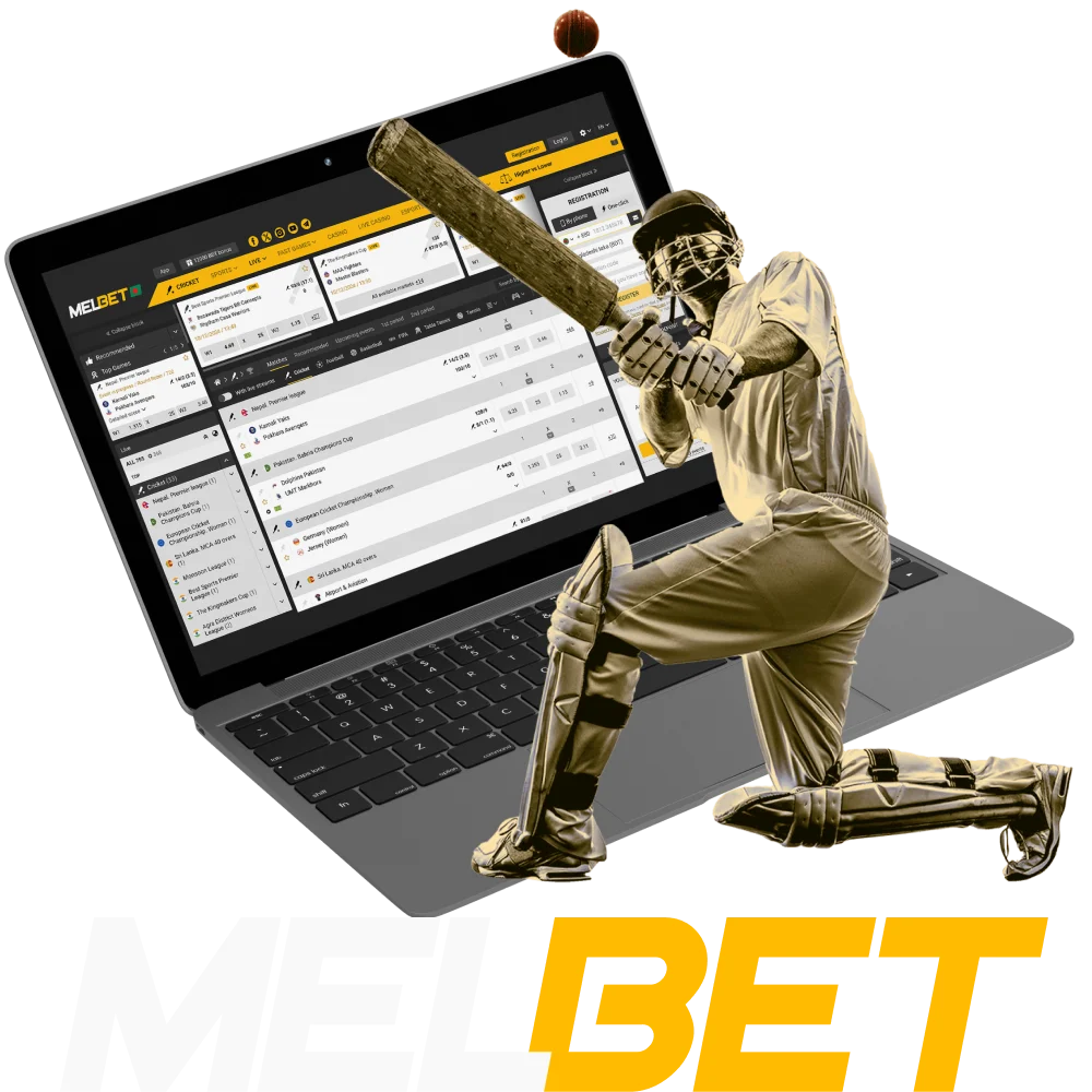 Bet on Melbet cricket via the mobile app or the official website in Bangladesh