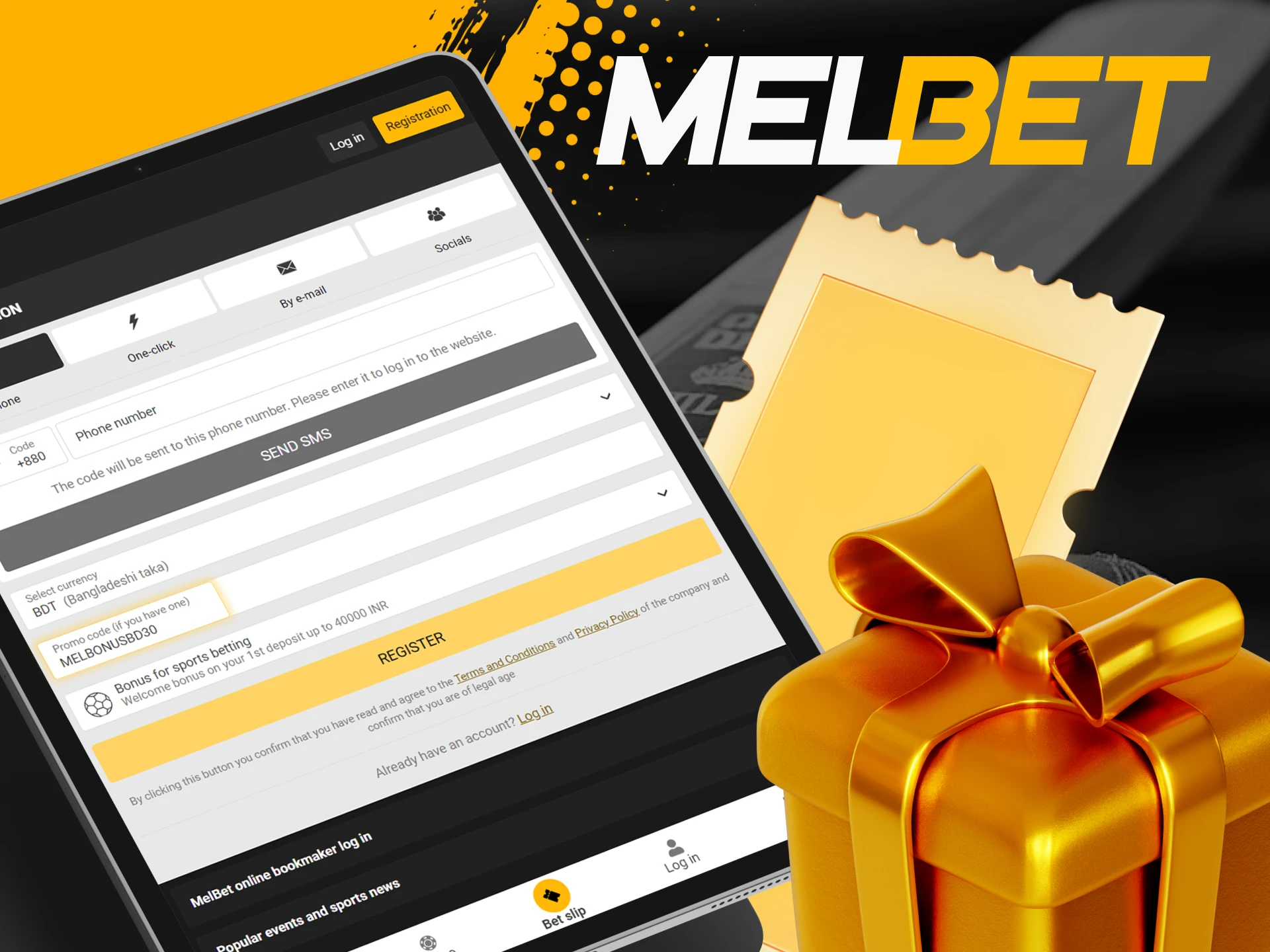 Use our Melbet promo code to get nice bonuses.