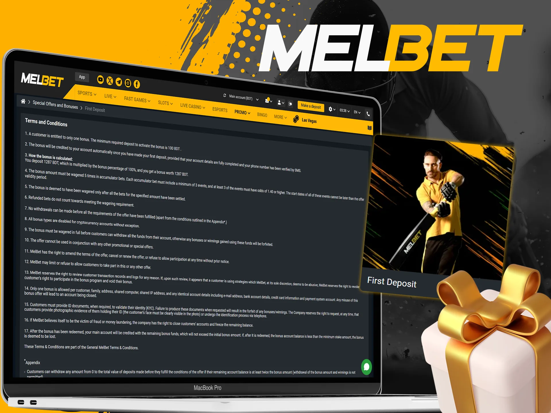 Get Melbet welcome bonus for your sports betting needs.