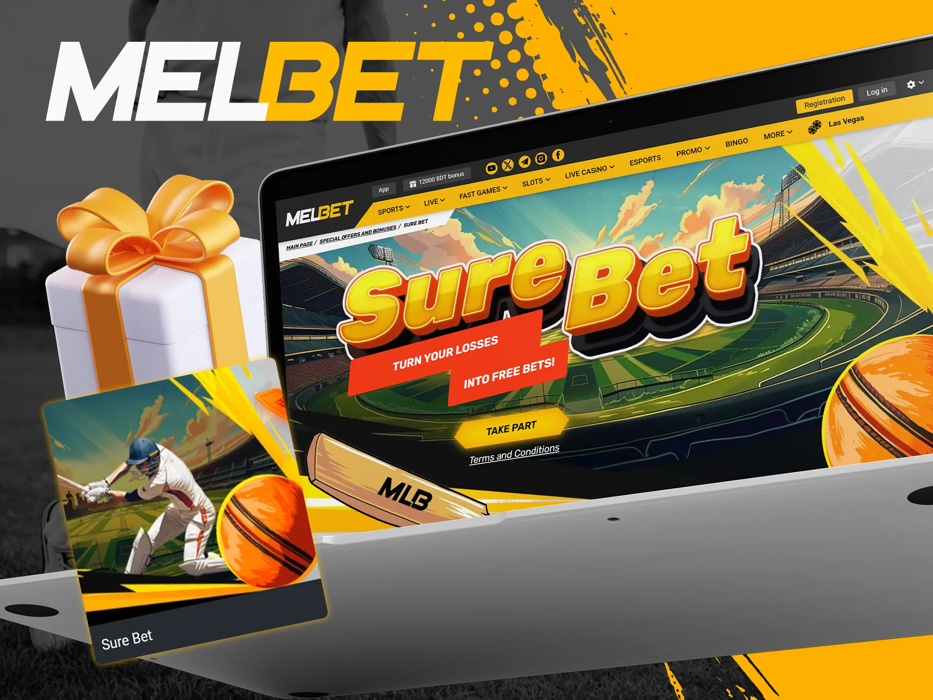 If your cricket bet loses, Melbet will give you a bonus.