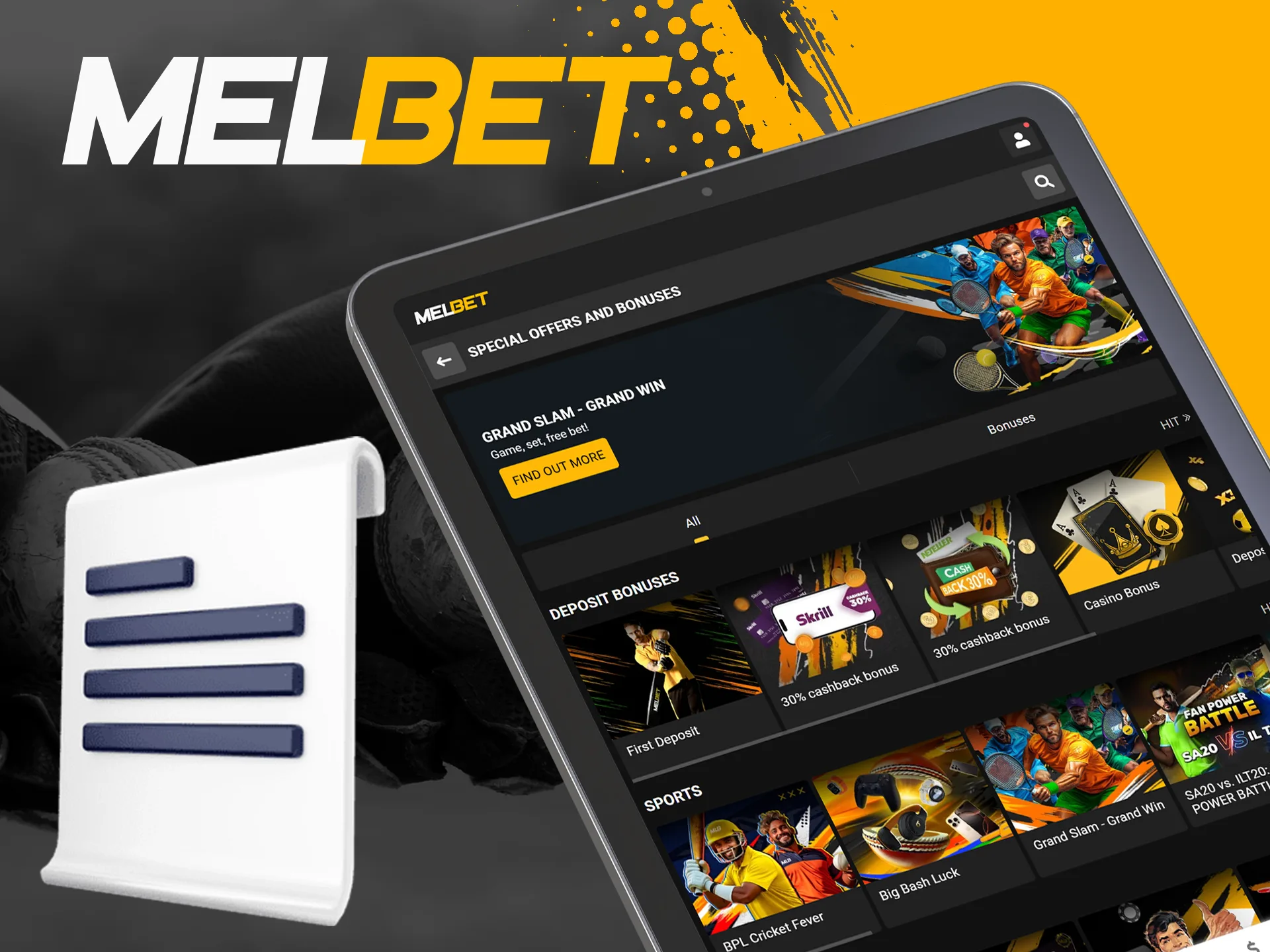 Be sure to read the rules for receiving and using Melbet's special offers.