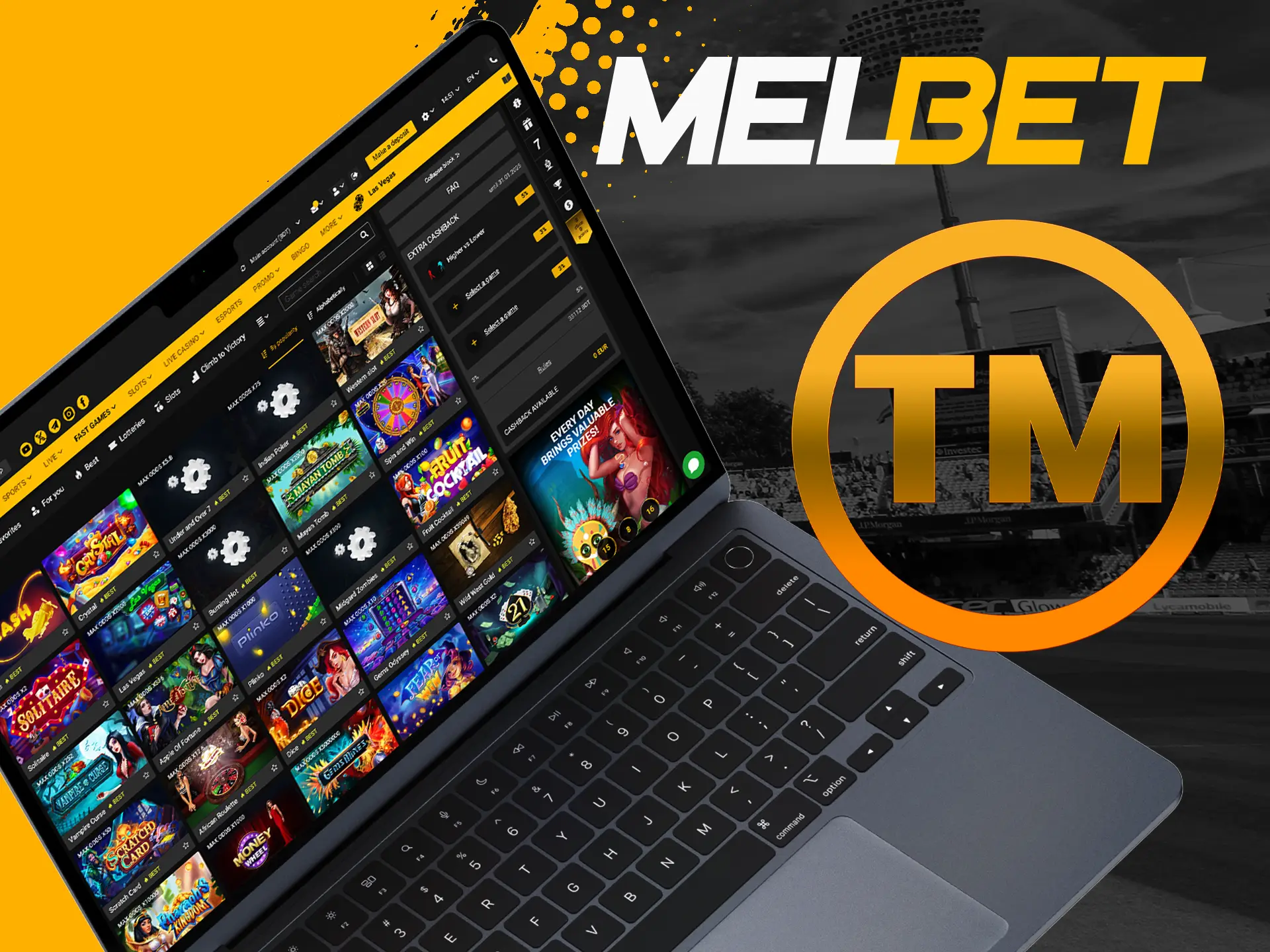 The trademarks on the Melbet website are owned by Curaçao eGaming.