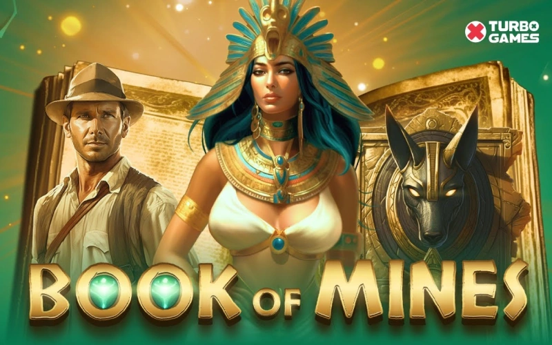 Search for ancient riches in Book of Mines at Melbet.