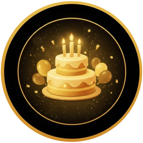 Special gift for user birthday.